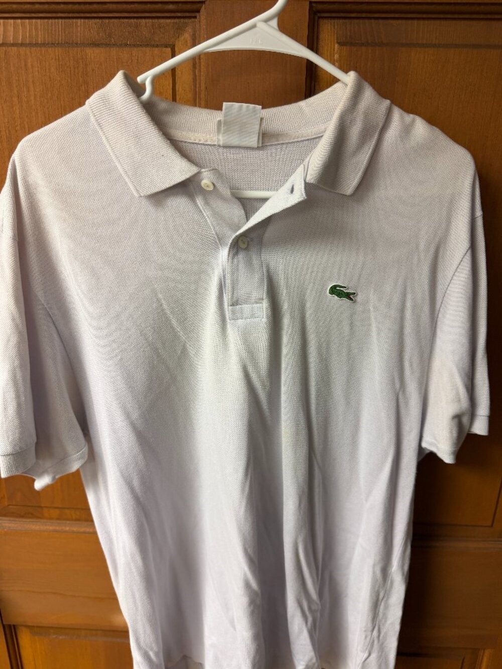 Lacoste Men's Light Blue Polo Shirt Size Large (5) In Great Shape